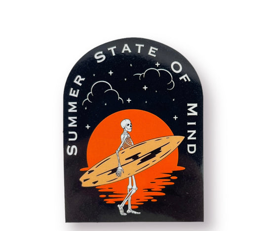 Summer State of Mind Sticker